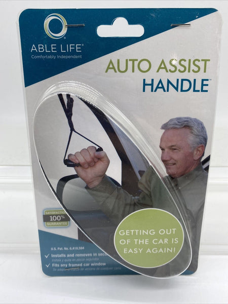 Auto Assist Handle Able Life Supports 250 lbs  Mobility Attach Car Window 7”-16”