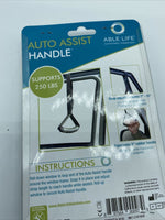 Auto Assist Handle Able Life Supports 250 lbs  Mobility Attach Car Window 7”-16”