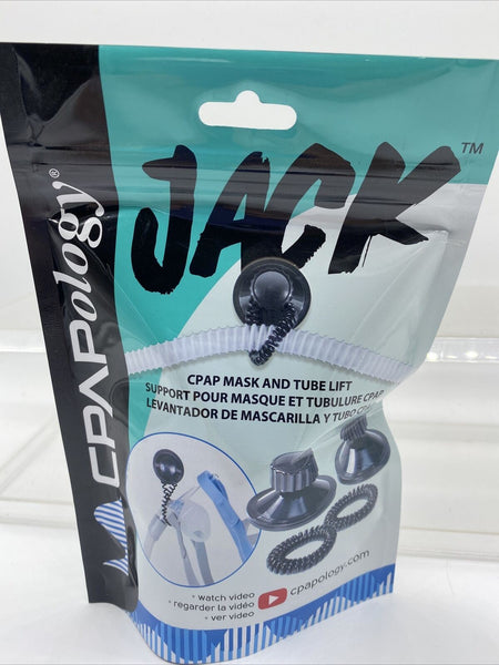 CPAP Ology Mask & Tube Lift Portable Suction 2 Cup  2 Elastic Sleeping