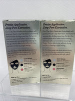 (2) Olay Pore Detox Black Charcoal Clay Face Mask No Mess Stick 1.7 Oz