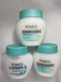 (3) Ponds Cold Creme Makeup Remover Refreshing Cleanser Cucumber 10.1 Ounce