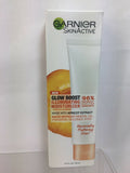 (4) Garnier SkinActive Glow Boost Illuminating Moisturizer Apricot 2oz