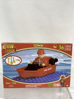 Best Lock 36 Piece Fire Dept Boat Town Construction Set Action Figure