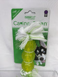 Multipet Canine Clean Rope 3 TPR Balls Spearmint Chew Dogs Toys Tartar Dental