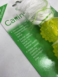 Multipet Canine Clean Rope 3 TPR Balls Spearmint Chew Dogs Toys Tartar Dental