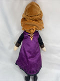 Anna Frozen II Benie Babies Ty stuffed animal Plush figure 16' Disney Sparkle
