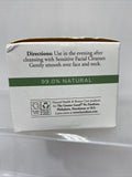 Burt's Bees Sensitive Night Creme Cotton Moisturize  1.8oz COMBINE SHIP