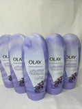 (5) Olay Plus Ribbons Rich Moisture Body Wash Shea + Lavender Oil 18 oz