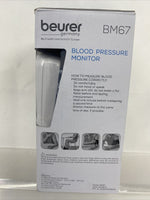 Beurer BM67 Upper Arm Blood Pressure Monitor Cuff Bluetooth Display Smart Health