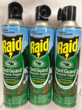 Raid Yard Home Sprays & Foggers - Defense System YOU CHOOSE Singles Or Packs