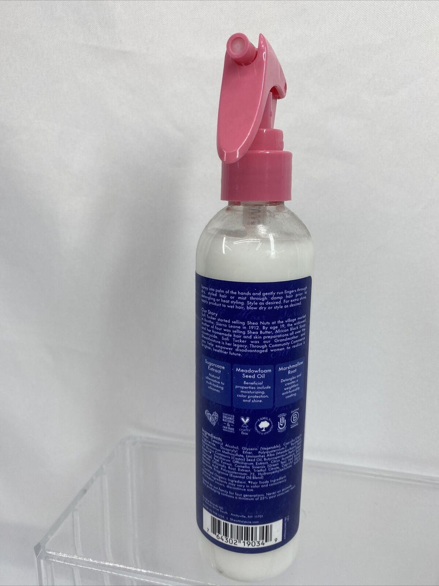 Shea Moisture Silicone Free Miracle Styler Leave-In Treatment Sugarcan ...