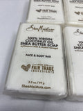 (4) Shea Moisture 100% Virgin Coconut Oil Shea Butter Face & Body Bar Soap 3.5oz