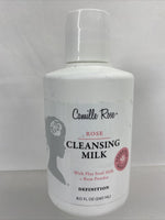 Camille Rose Cleansing Milk Hair Flax Seed Milk & Rose Powder Definition 8.0 FL