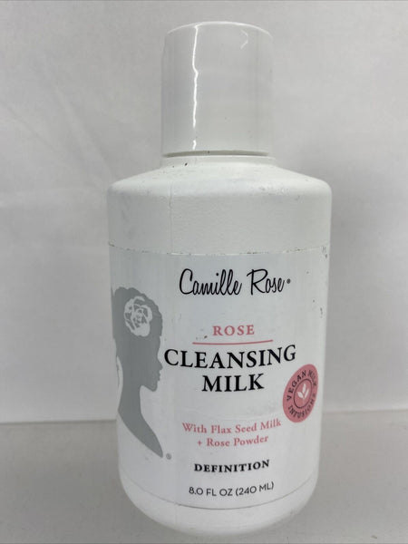 Camille Rose Cleansing Milk Hair Flax Seed Milk & Rose Powder Definition 8.0 FL