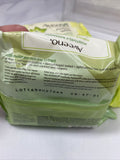(4) Aveeno Positively Radiant Makeup Removing Wipes 25 Per Pack 100 total