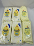 (6) JOHNSON'S Baby Head To Toe Cleansing Cloths XL 15ct. Each 90 Total Wipes