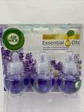 Air Wick Essential Lavender Chamomile Scented Oil Air Freshener Refill  3pk