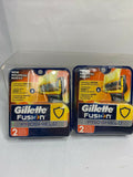 (28) Gillette Fusion ProShield Men's Razor Blade Refills 2 Pack = 56 Cartridges