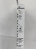 Andmetics Lip Wax Strips 16 Cold Wax Strips And 4 Calming Care Wipes Vegan