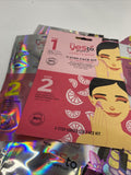 (9) Yes to grapefruit BRIGHTENING 2 Step Unicorn LIP Face Peel Mud Blueberries