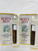 Burt's Bees Herbal Complexion Stick 0.26 oz With Tea Tree Oil. 99.9% Natural