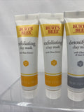 (8) Burt's Bees Face Mask Exfoliating Cleansing Hydrating Overnight Detoxifying