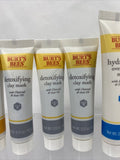 (8) Burt's Bees Face Mask Exfoliating Cleansing Hydrating Overnight Detoxifying