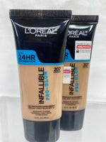 (2pk) L'Oreal Infallible Pro-Glow Foundation Makeup YOU CHOOSE Shade Old Formula