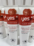 (10) Yes To Tomatoes Clear Face Wash Daily Clarifying CLEANSER Bulk Lot 3.38 oz