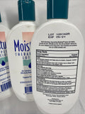 (3) Moisturel Therapeutic Lotion Quick Absorbing Fragrance Free 14 oz 9/21+