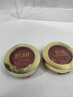 (2) MILANI 09 RED VINO Baked Powder Blush