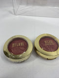 (2) MILANI 09 RED VINO Baked Powder Blush