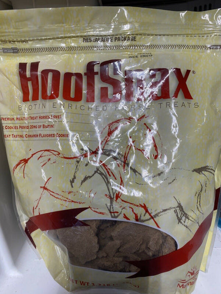 Manna Pro HoofSnax Hoof Growth Healthy Coat Biotin Horse Treat 3.2lb