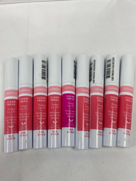 CoverGirl Clean Fresh Tinted Lip Oil YOU CHOOSE Buy More & Save + Combined Ship