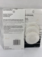 (2) CoverGirl Makeup Masters Powder Puffs Applicator 3 Ct