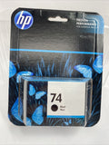 Original HP 74 Black High Yield Ink Cartridge Black