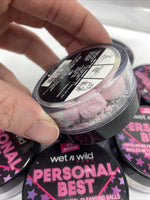 (7) Wet N Wild Personal Best Exfoliating Facial Cleansing Balls Detox It Glitter