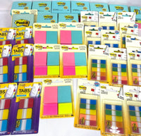 Post-It Note Tabs Flags Pad Sticky YOU CHOOSE Buy More Save & Combined Shipping