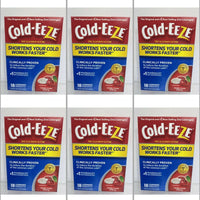 (6) Cold-Eeze Natural Cherry Zinc Lozenges 18ct  ea cough Cold Symptoms