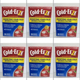 (6) Cold-Eeze Natural Cherry Zinc Lozenges 18ct  ea cough Cold Symptoms