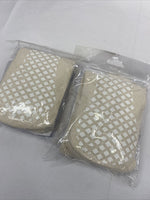 Slipper Socks Gripper Soles Diabetes Women 9-11 Medium Beige Allman product Grey