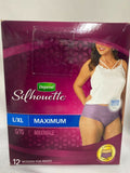 Depend Silhouette Incontinence Briefs Women Maximum  YOU CHOOSE Combine Ship