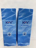 (2) K-Y UltraGel Personal Water Based Lubricant, 4.5 Oz KY 9/21