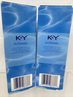 (2) K-Y UltraGel Personal Water Based Lubricant, 4.5 Oz KY 9/21