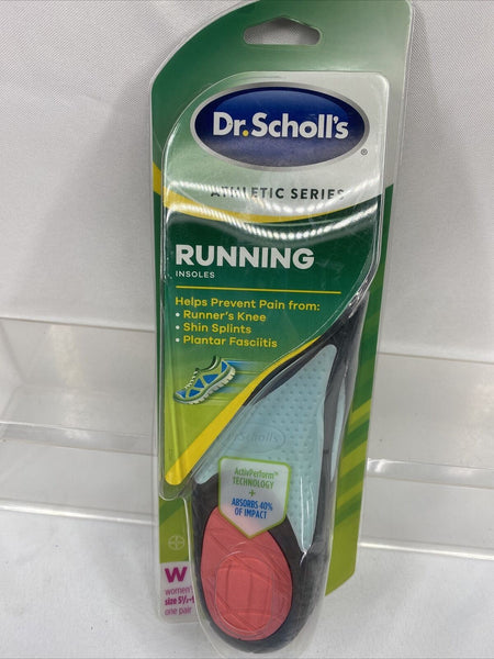 Dr. Scholl's Running Insoles WoMen’s 5 1/2-9 shin splints knee support ...