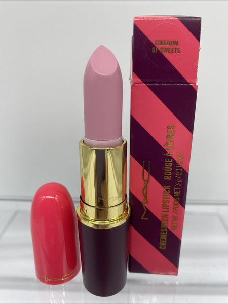 BNIB MAC Kingdom of Sweets Lipstick Nutcracker Cremesheen pink Rare HTF COLLECTO