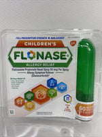 (2) Flonase Children's Allergy Relief Nasal Spray 60 spray each 120 total  12/21