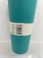 Ello Beacon Vacuum Insulated Tumbler Straw 24oz Stainless Steel Teal Cold Cup