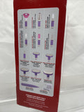 Kiss Rechargeable Nail File Power Deluxe 15 Pieces Shape grind con￼e acrylics
