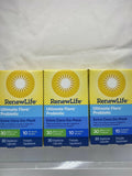 (3) Renew Life Ultimate Flora EXTRA CARE GO PACK 30 Billion Probiotic 90ttl 8/21